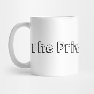 The Private Press <> Typography Design Mug
